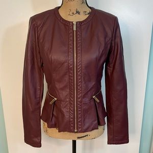 NY&CO Faux Leather Jacket size S